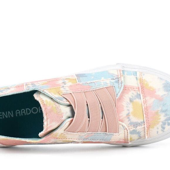 JENN ARDOR Women Tie-Dye Low-Top Tennis Canvas Sneaker Sz 9 NWT IN BOX - Picture 4 of 10